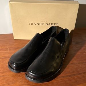 Franco Sarto Black Calf Loafer Women’s 12